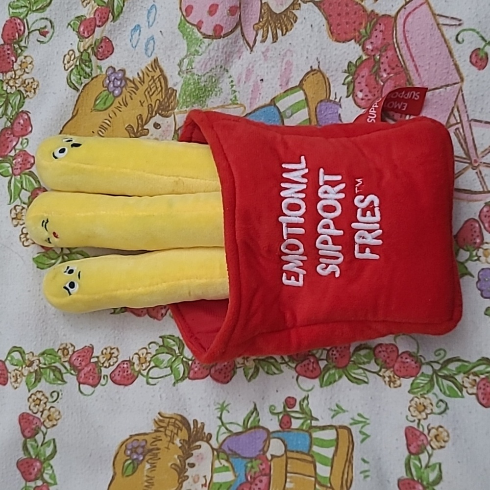 Emotional Supprt Fries Plush